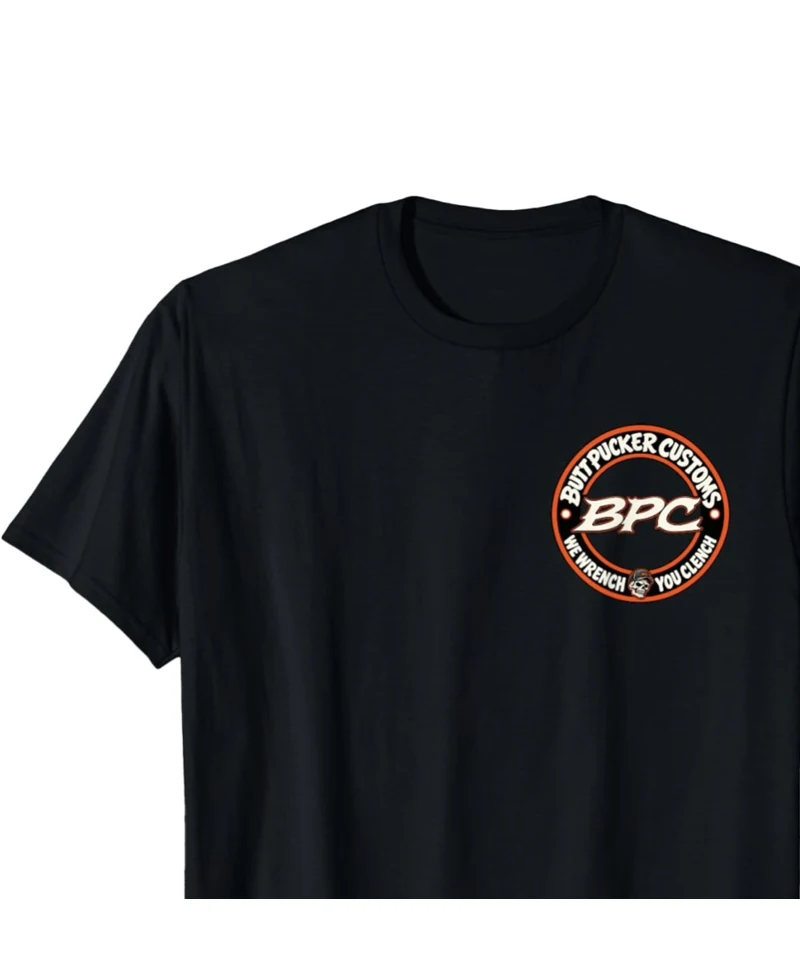 Butt Pucker Customs Breakout t-shirt, front